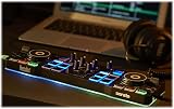 Hercules DJControl Starlight Compact DJ Controller with Built-In LED Lights view 7