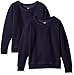 Hanes Big Boys' Solid Fleece Crew (Pack of 2)