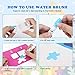Hierceson Aqua Drawing Mat for Kids, Doodle Pad Educational Gifts Developmental Toys Coloring Water Magic Mats Scribble Board Pad Painting Markers for Baby Toddler with Pens
