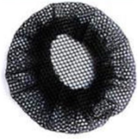 Forbestest 10PCS Invisible Bun Hair Nets Black Elastic Edge Mesh Hair Accessories for Girls Women and Kids