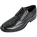alpine swiss Zurich Mens Dress Shoes Lace up Brogue Medallion Wing Tip Oxfords