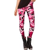 Sister Amy Women 3D Printed Geometric Figures Ankle Elastic Tights Legging