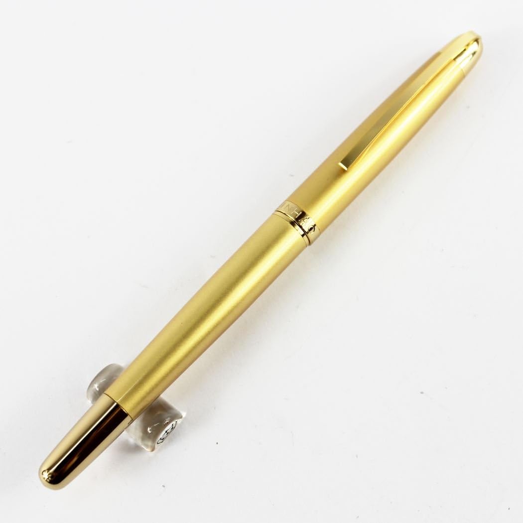 Gullor Fine Nib Fountain Pen Jinhao 606 Golden Fountain Pen