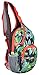 HOPSOOKEN Shoulder Sling Crossbody Bag Lightweight Waterproof Hiking Mens and Womens Travel Backpack Daypack