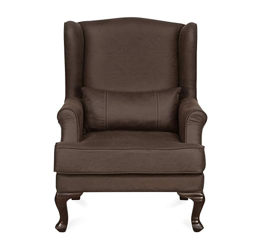 @Home by Nilkamal Lucy Arm Chair (Warm Mocha)