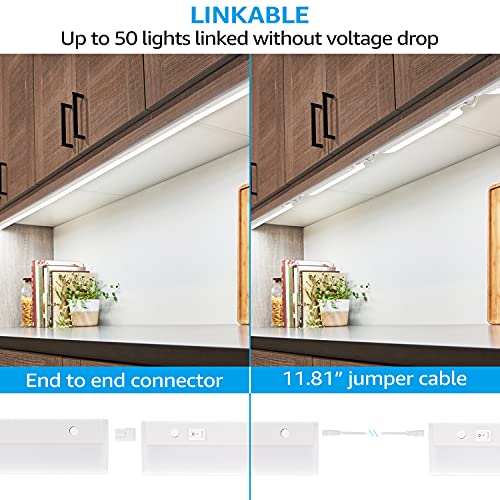 TORCHSTAR Plug in Under Lighting, ETL Listed Linkable LED Under
