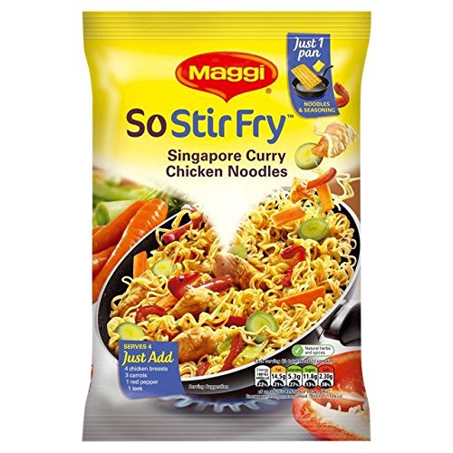 Maggi So Stir Fry Singapore Curry Noodles - 185g