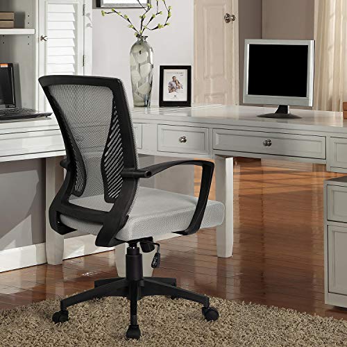 KaiMeng Ergonomic Grey Office Clearance Mesh Computer Lumbar Support
