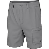 HUK Mens Next Level 7" Short, Quick-Drying Fishing Shorts for Men