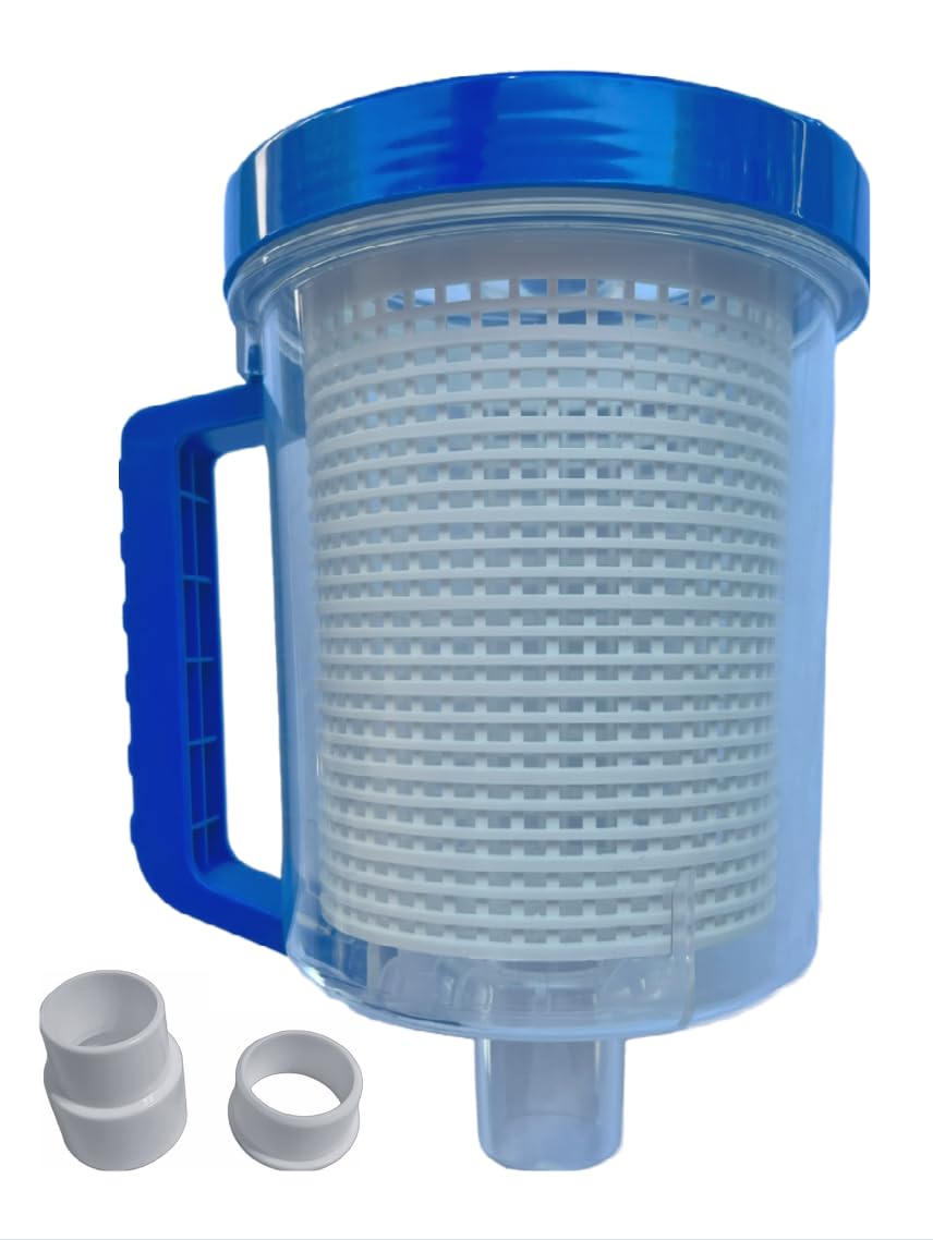 Photo 1 of The Symple Company Standard Pool Leaf Canister Includes Mesh Basket, Suction of Debris/Leaves for Automatic Swimming Pool Cleaners/Filter