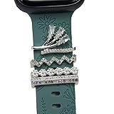 SUNOREEK Apple Watch Bands Charms for women, Flower