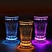 ZOTO Underwater Light, Submersible LED Lights, Waterproof RGB Pond Light Remote Control, Battery Powered Water Decoration Lights for Fish Bowl, Swimming Pool, Wedding,Party, Vase Base,4 Pack
