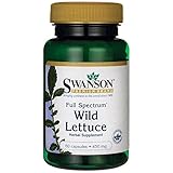 Swanson Full Spectrum Wild Lettuce 450 Milligrams 60 Capsules