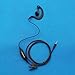 GoodQbuy G Shape Clip-Ear walkie Talkie Headset Earpiece with PTT is Compatible with Cobra Walkie Talkie MT200 MT525 MT550 PR375 PR385 CX105 CX112 CXT145 CXT235 CXT345 CXT545 CXR925 1-pin (10 Pack)