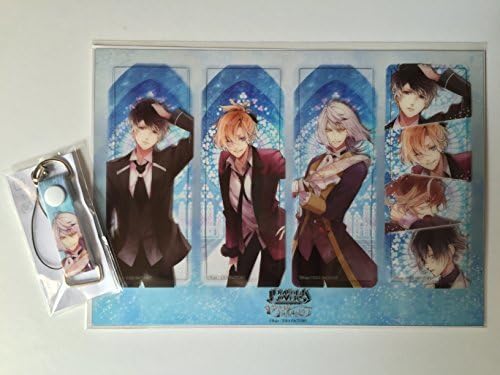 Rejet [DIABOLIK LOVERS] BLOODY BOUQUET lottery C Awards connecting strap ? D Award quadruple Clear Bookmark Set "month Sina Carla" BB lottery