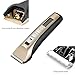 Pet Clippers Grooming Kit,5ivepets Rechargeable Cordless Electric Clippers for Small Medium to Large Dogs Cats Professional Hair Clipper with 5-Speed (Gold & Black)
