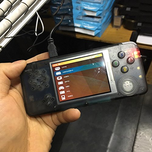 REFURBISHHOUSE Retro Handheld Game Console 3.0 Inch Console Built-in 1150 Different Games Support for NEOGEO/GBC/FC/CP1/CP2/GB/GBA Gifts for Kids(Black) - Thumbnail 6