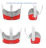 Gathukila VR Headset Cover Blue Silicone Protective Case for 4 VR Glasses view 5