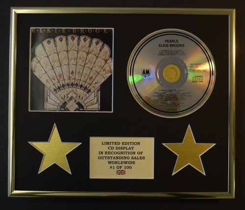 ELKIE BROOKS/CD DISPLAY/LIMITED EDITION/COA/PEARLS