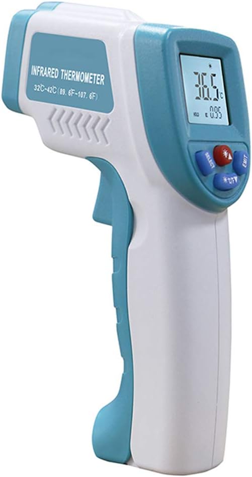 Finetoknow Forehead Non Contact Infrared Thermometer LCD Digital Temperature Meter 32-43DegC