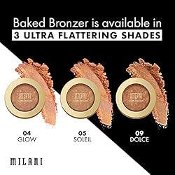 Milani Baked Bronzer - Dolce, Cruelty-Free Shimmer