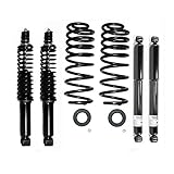Prime Choice Auto Parts SCK78003 Front And Rear Suspension Air Bag To Coil Spring Conversion Kit 4WD