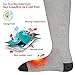 Autocastle Unisex Electric Heated Socks Rechargeable Battery Powered Heating Socks Men Women battery Operated Winter Warm Socks Kit Novelty Sports Outdoor Camping Hiking Climbing Skiing Foot Warmer