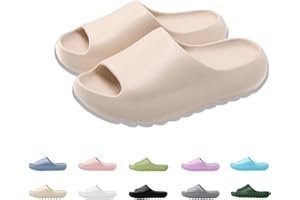 FUUPNN Cloud Slides for Women Men Adult Non Slip Slides Comfortable Lightweight House Slippers Open Toe Shower Shoes Indoor&Outdoor