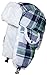 Best Winter Hats Big Kids Quality Madras Plaid Russian/Trapper Hat W/Faux Fur (One Size)