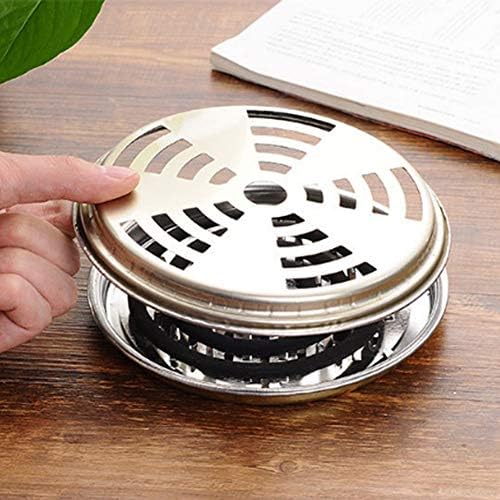 Papuca 蚊取り線香入れ 蚊取り器 蚊取り線香ホルダー 蚊遣り ステンレス鋼製 おしゃれ 蚊取り線香立て スタンド 虫除け 寝室 置き物 庭 バリ雑貨 防虫 お子様やペットにも安心 B01ntllb 368円 人気海外一番 100 品質保証 全品送料無料 即日出荷 Sale開催中