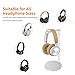 [UPGRATED] Aluminum Headphone Stand/Holder, Sturdy Gming Headset Holder Desk Headset Hanger for Sony, Bose, Shure, Jabra, JBL, AKG All Headphone Sizes