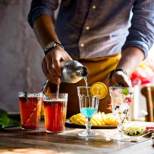 JJZXD Cocktailherstellung Set, Cocktail Shaker Set 750ml Edelstahl Barwerkzeugsatz Bartender Kit, Sieb, Cocktaillöffel – Bild 3