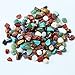 80Pcs Irregular Shape Tumbled Polished Natural Stones Assorted Mix - Small Size