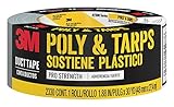 3M Poly & Tarps Duct Tape, 1.88 inches x 30 yards, 2330-C, 1 roll