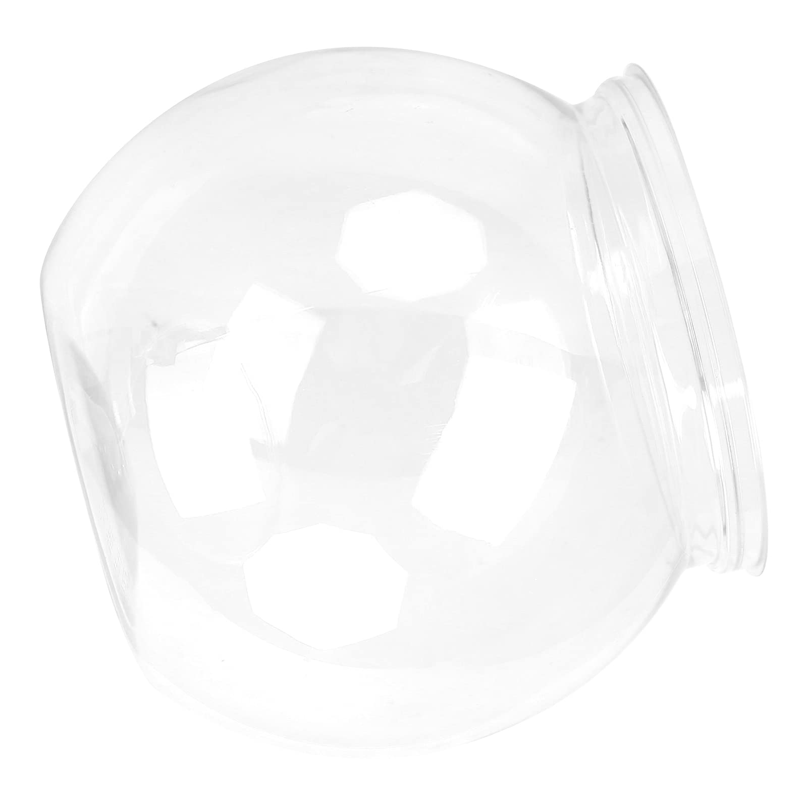 Ejoyous Plastic Fish Bowl, Transparent Plastic Cocktail Fish Bowl for Desk Bookshelf, Mini Fish Tank Impact Resistant Plastic Gallon Fish Bowl for Parties, Weddings, Craft (mini size)