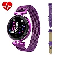 ZGPAX Fitness Tracker IR Wrist Watch for women with step tracker calorie counter,waterproof activity tracker Bracelet with Heart Rate Monitor Sleep Monitor Blood Pressure Monitor for Android iOS phone