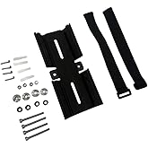 EUHMUOD Universal Speaker Mount Adapter for 4/JBL Charge, 5/Flip, 6/UE Boom & More - Heavy Duty Metal Bracket for Jet Ski, Snowmobile, Boat, UTV, Golf Cart (Adjustable Clamp)