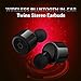 Creazy Mini True Wireless Bluetooth Twins Stereo In-Ear Headset Earphone Earbuds (Black)