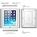 iPad 4 Case, SUPCASE [Heavy Duty] Apple iPad Case [Unicorn Beetle PRO Series] Full-body Rugged Hybrid Protective Case Cover with Screen Protector for the New iPad 3rd and 4th Generation(White/Gray)