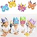 25PCs Animal Masks for Kids Birthday Jungle Safari Zoo theme Party Supplies Dress - up Party Kit Favors