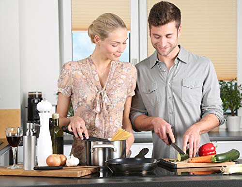 Hand Soap Dispenser, Dish Soap Dispenser, Large Capacity Stainless Liquid and Lotion Soap Dispenser for Essential Oils, Lotions, Liquid Soaps, Dishwashing, for Kitchen and Bathroom 12.5oz Soap Bottles