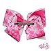 JoJo Siwa Signature Collection Tie Dye Hair Bow Neon Pink