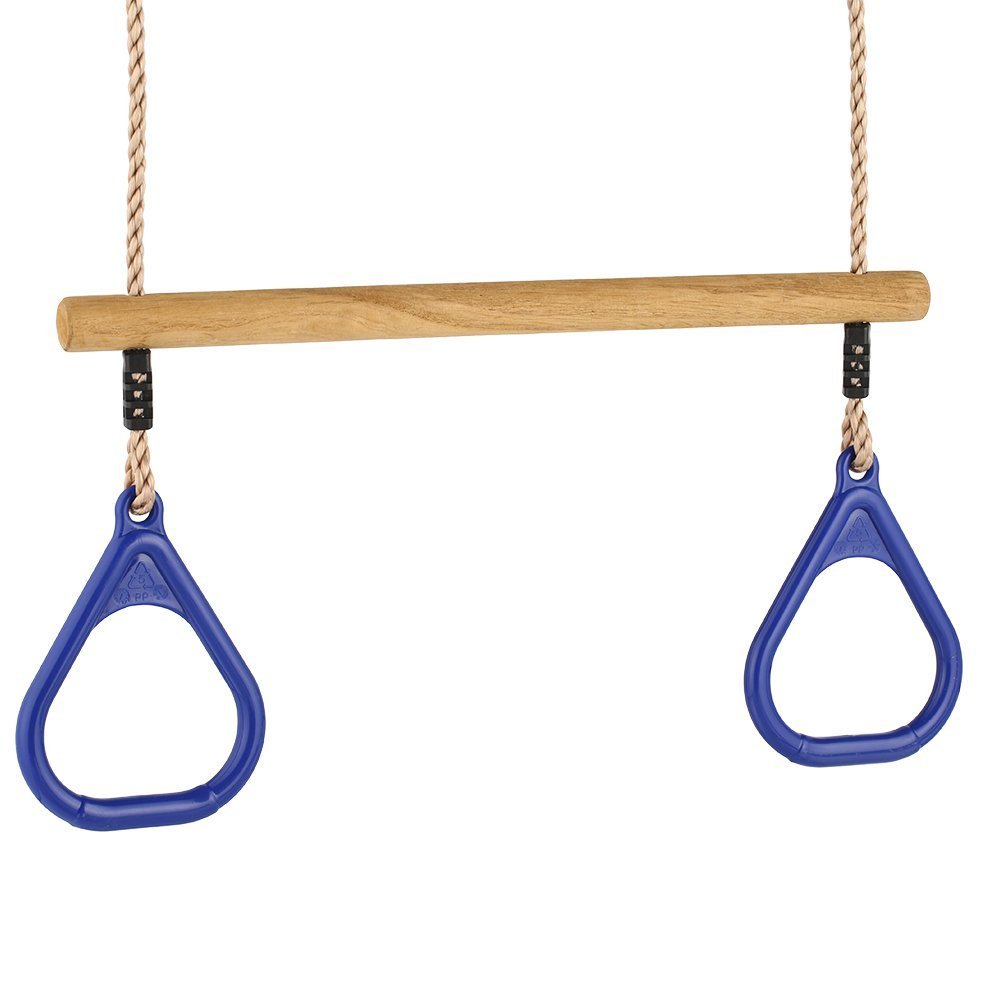Buy Rebo Children’s Wooden and Plastic Gymnastic Trapeze Bar