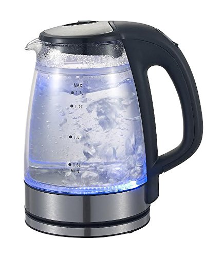 Click Here to See More Images Narita Double Wall Cordless Glass Kettle (1.7L)