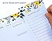 Minimalmart Magnetic Meal Planner Notepad - Food Planning Organizer and Grocery List Pad, Premium 52 Pages, with Tear Away Perforated Shopping List