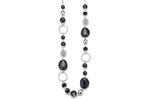 PEARL&CLUB Long Beaded Necklaces For Women - Sweater Chain Fashion Jewelry Necklace Gifts For Women