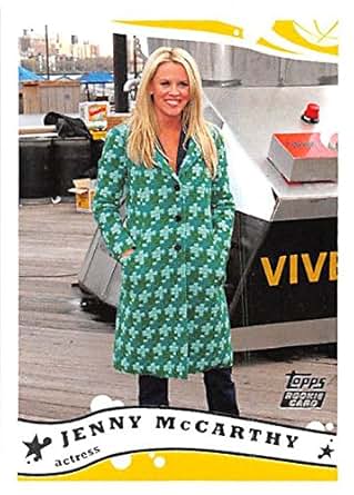 Jenny McCarthy trading card (Actress Playboy MTV) 2005 Topps #253 at