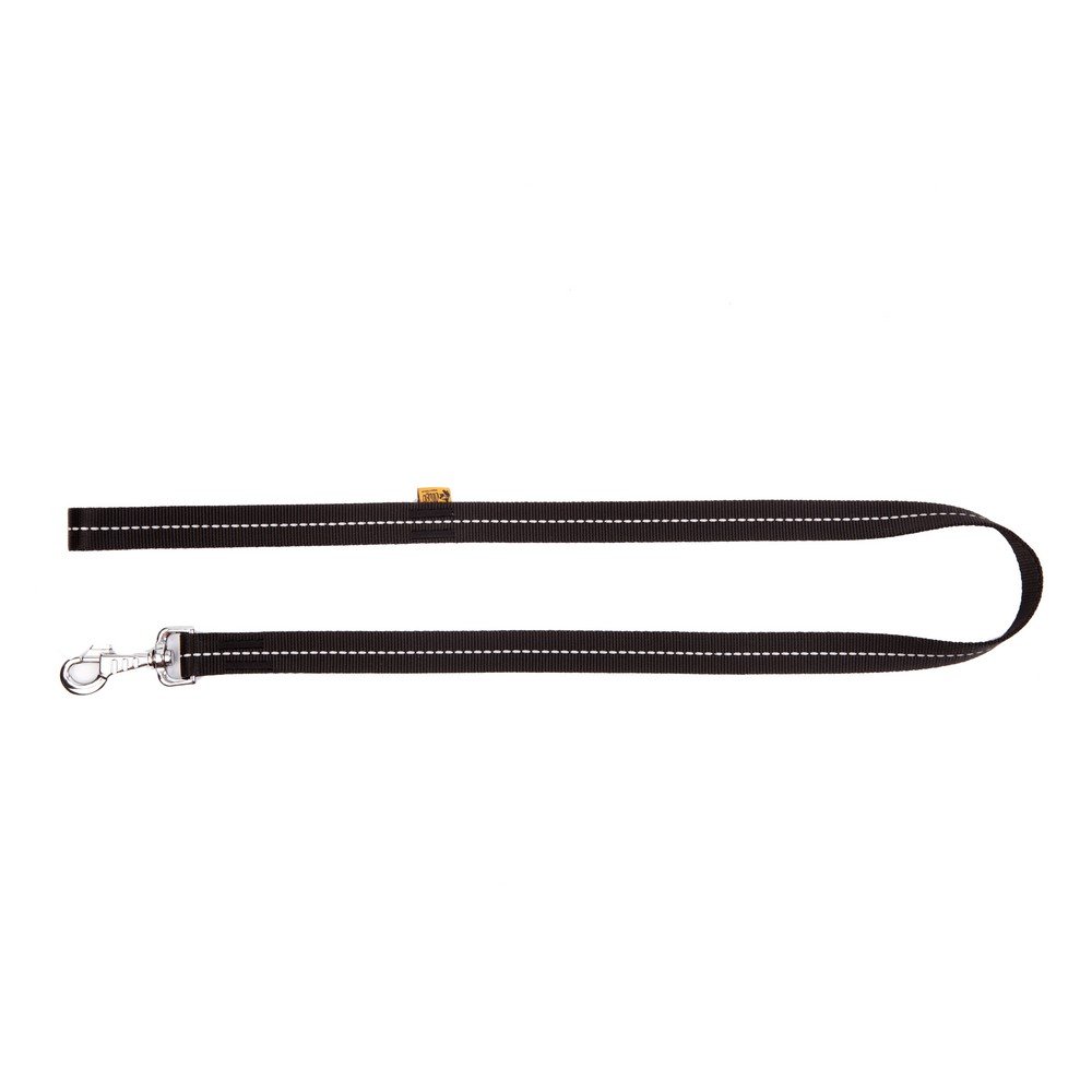 Dingo Black Reflective Leash, Material Dog Lead 120 cm Long 11573