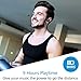 Bluetooth Headphones, HBUDS H1 SE Wireless Sport Earbuds,Waterproof IPX7, Deep Bass HiFi Stereo In-Ear Earphones w/Mic, 8-9 Hrs for Running Workout Gym Yoga Noise Cancelling Secure-fit Headsets