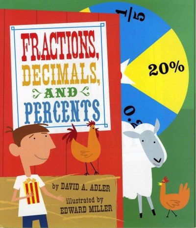 Fractions, Decimals, and Percents 0545251621 Book Cover